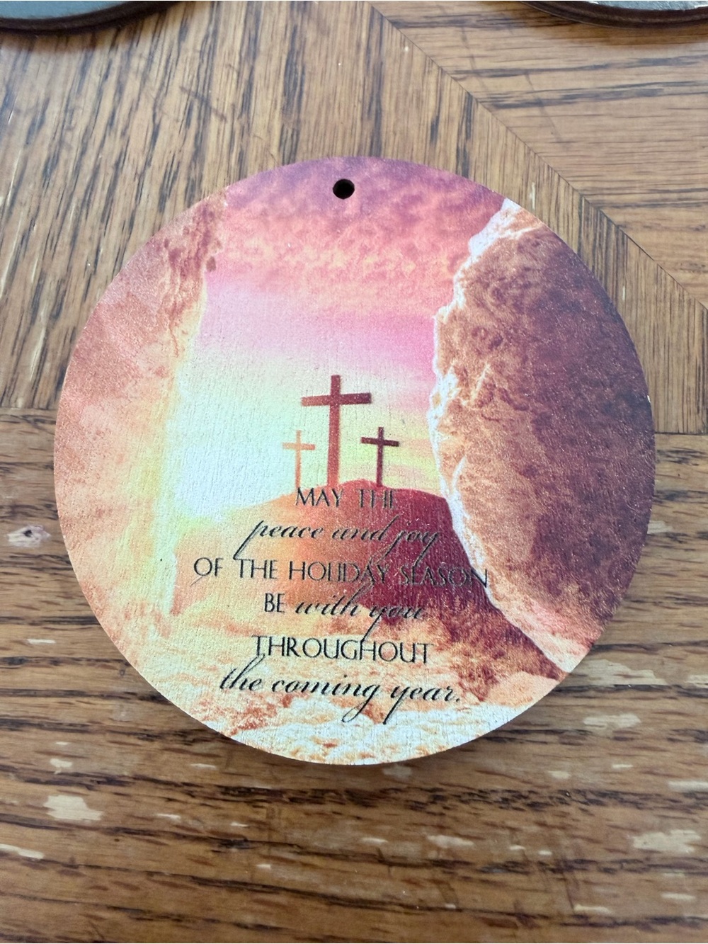 Set of 3 faith-inspired Ornaments